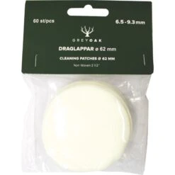 Cleaning Patches, 62mm, 60 Pcs